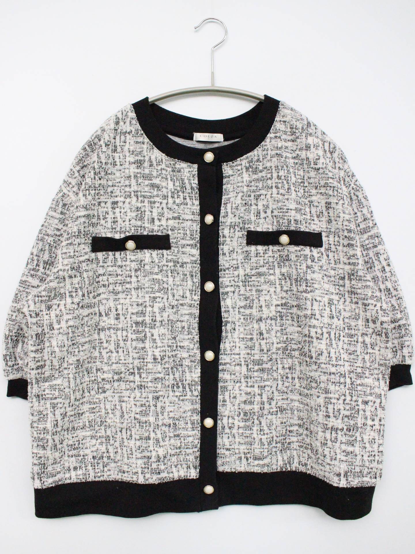 C・O・L・Z・A/コルザ/カーディガン/ボレロ/トップス/グレー/L