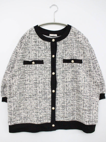 C・O・L・Z・A/コルザ/カーディガン/ボレロ/トップス/グレー/L