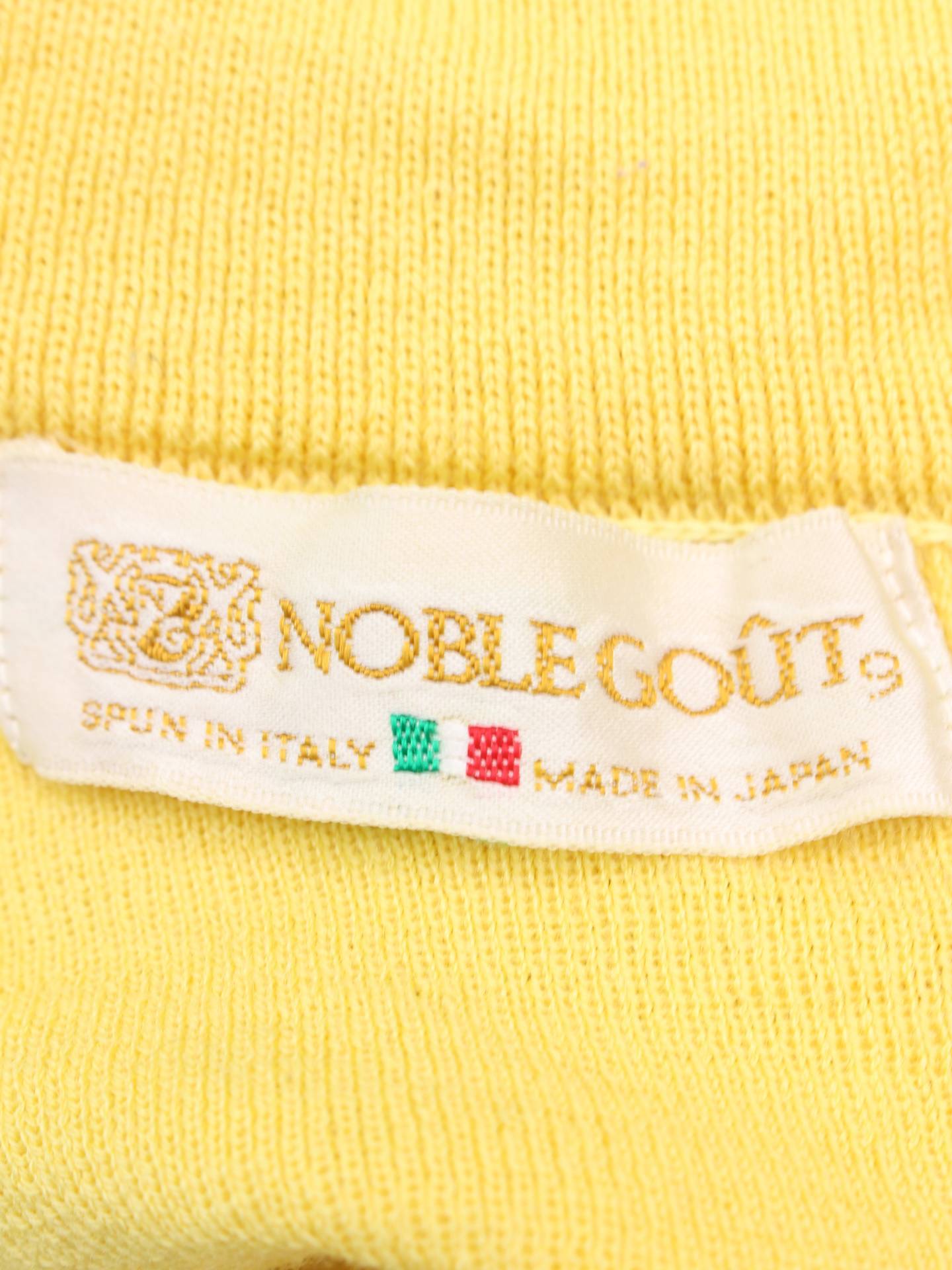 NOBLE GOUT/ニット/セーター/トップス/イエロー/9