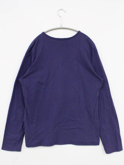 COMME CA ISM/コムサイズム/Tシャツ/カットソー/トップス/パープル/L