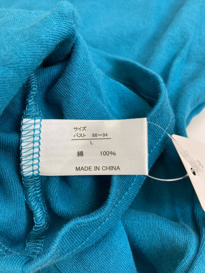 Tシャツ/カットソー/トップス/ブルー/L