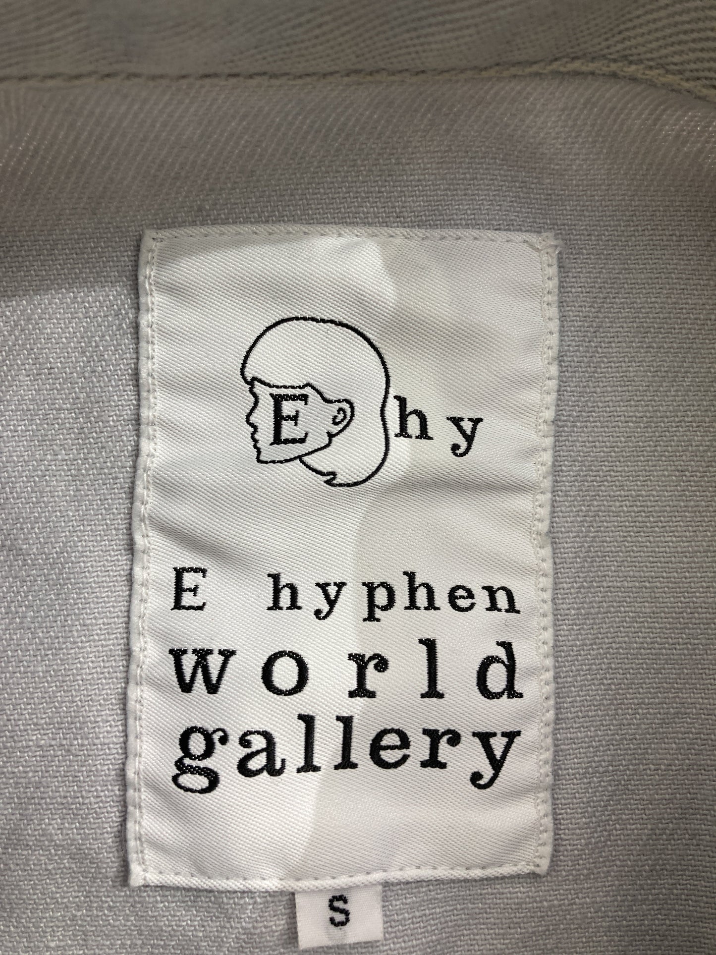 E hyphen world gallery/イーハイフンワールドギャラリー/デニムジャケット/ジャケット/アウター/グレー/S