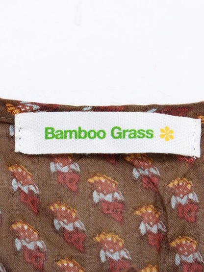 Bamboo Grass/ノースリーブ/トップス/ブラウン/M