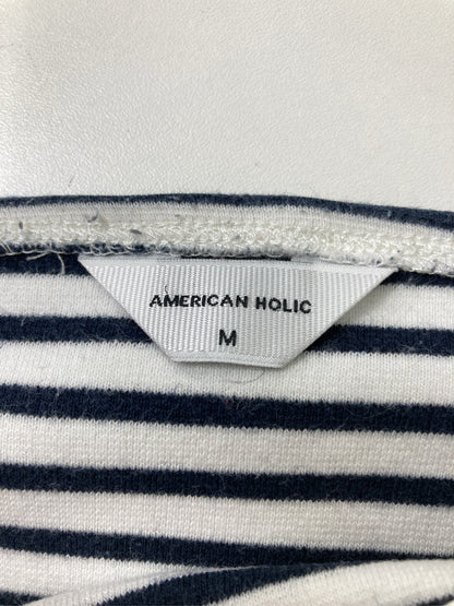AMERICAN HOLIC/アメリカンホリック/Tシャツ/カットソー/トップス/ホワイト/M