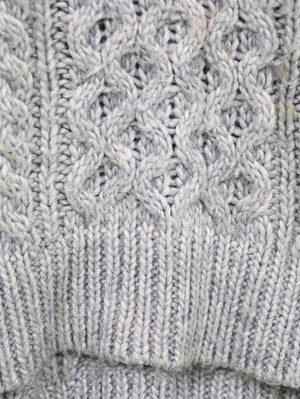 ニット/セーター/トップス/グレー/M