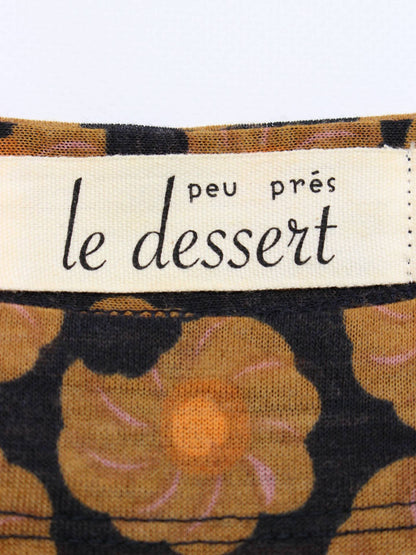 le dessert/ワンピース/ワンピース/ドレス/ブラウン/F