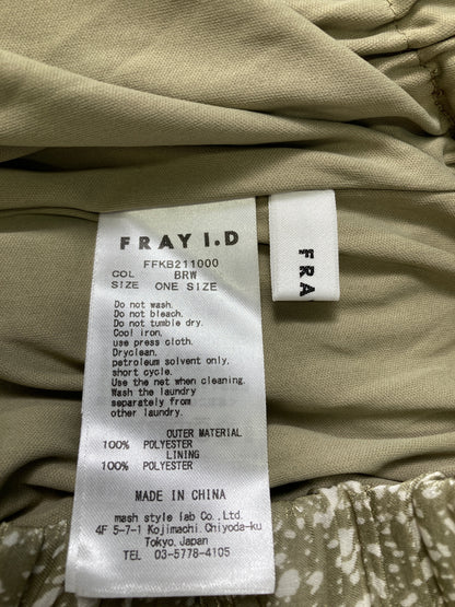 FRAY I.D/フレイアイディー/ロングスカート/スカート/ブラウン/ONE SIZE