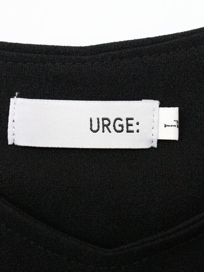 URGE:/ワンピース/ワンピース/ドレス/ブラック/L