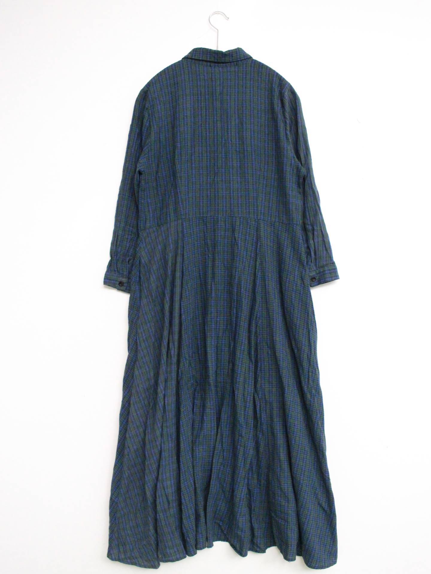 menidiom/シャツワンピース/ワンピース/ドレス/ブルー