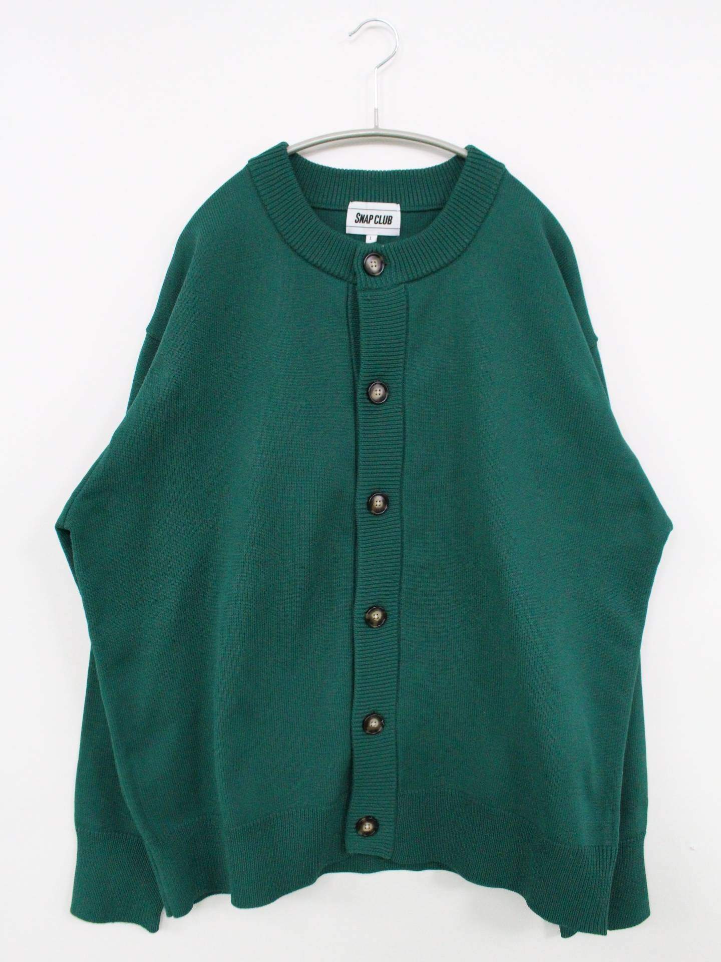 SNAP CLUB/スナップクラブ/ニット/セーター/トップス/グリーン/L