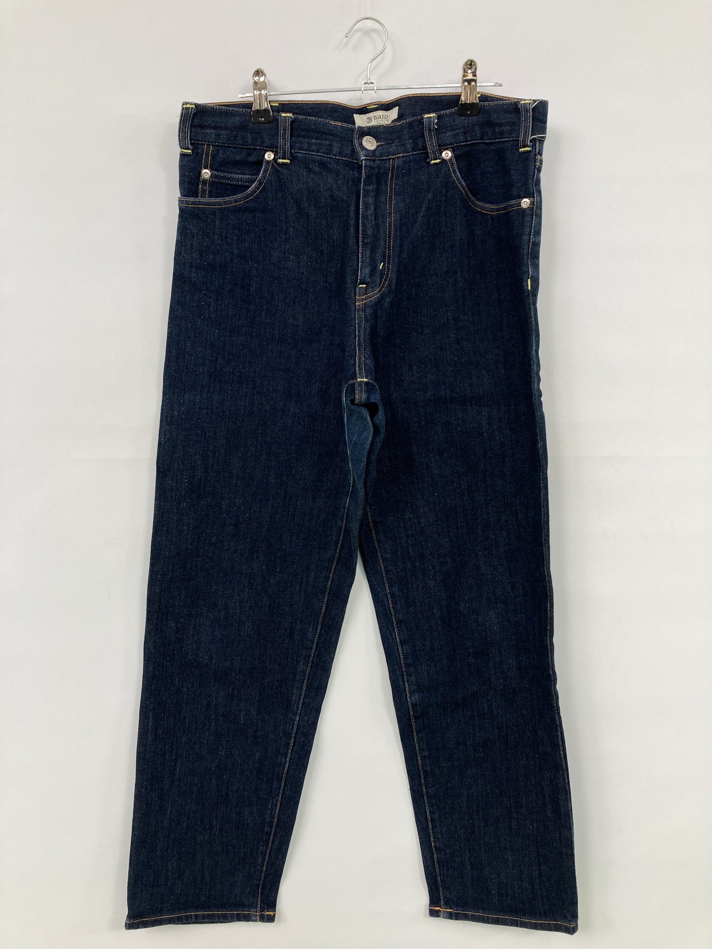 nano UNIVERSE/ナノユニバース/デニムパンツ/パンツ/ブルー/縦M　　　横XL-