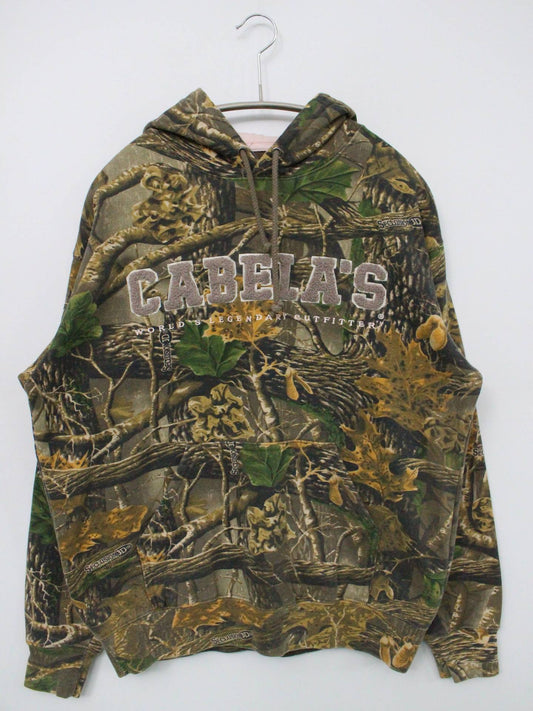 Cabela's/パーカー/トップス/カーキ/S