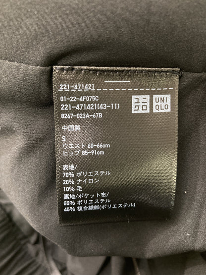UNIQLO/ユニクロ/ショート/ミニスカート/スカート/ブラック/S