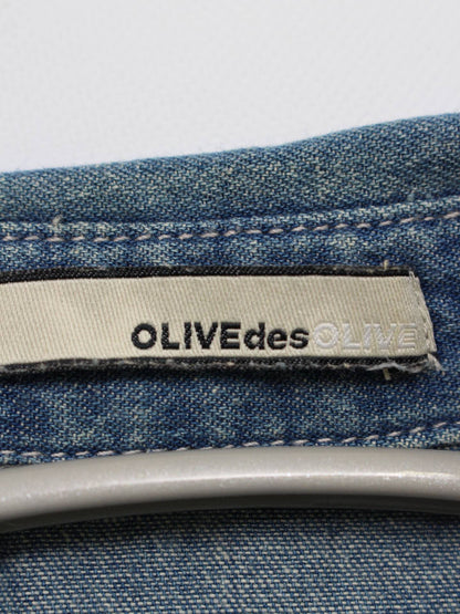 OLIVE des OLIVE/シャツ/ブラウス/トップス/ブルー/M