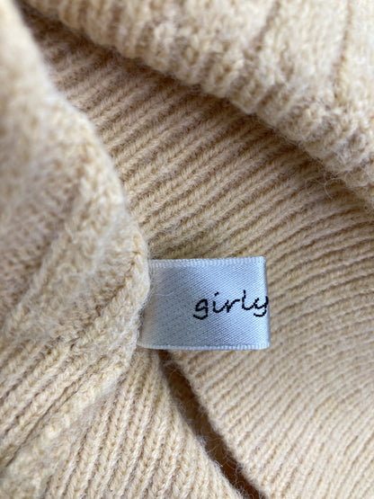 girly doll/ガーリードール/ニット/セーター/トップス/ベージュ