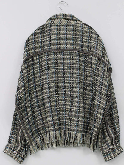 カーディガン/ボレロ/トップス/グレー