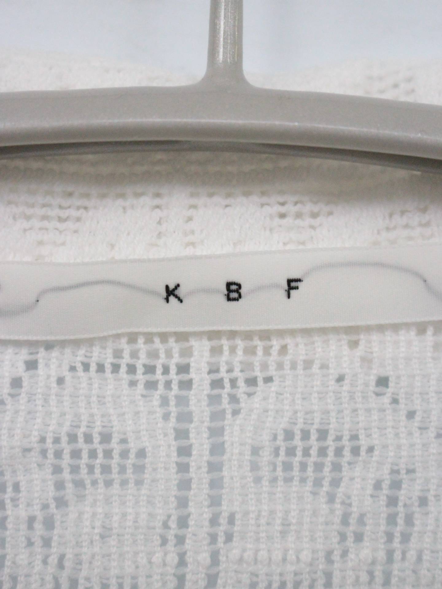 KBF/ケービーエフ/シャツワンピース/ワンピース/ドレス/ホワイト/One