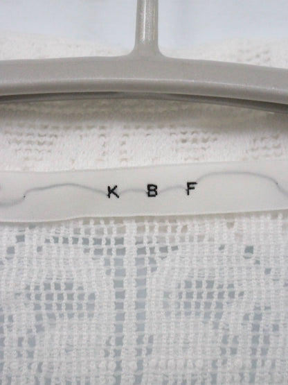 KBF/ケービーエフ/シャツワンピース/ワンピース/ドレス/ホワイト/One