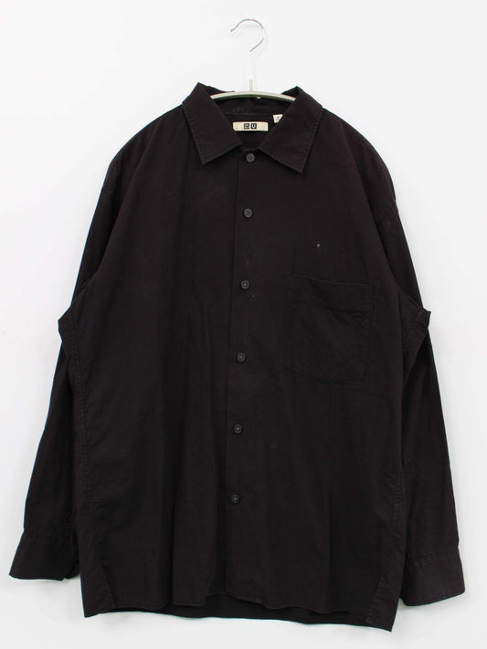 UNIQLO/ユニクロ/シャツ/ブラウス/トップス/ブラック/M