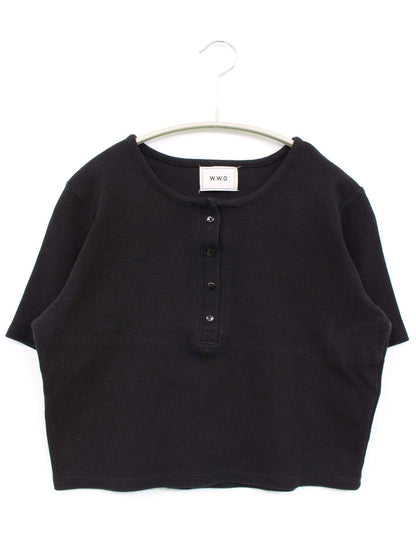 W.W.G/フーズフーギャラリー/Tシャツ/カットソー/トップス/ブラック/F