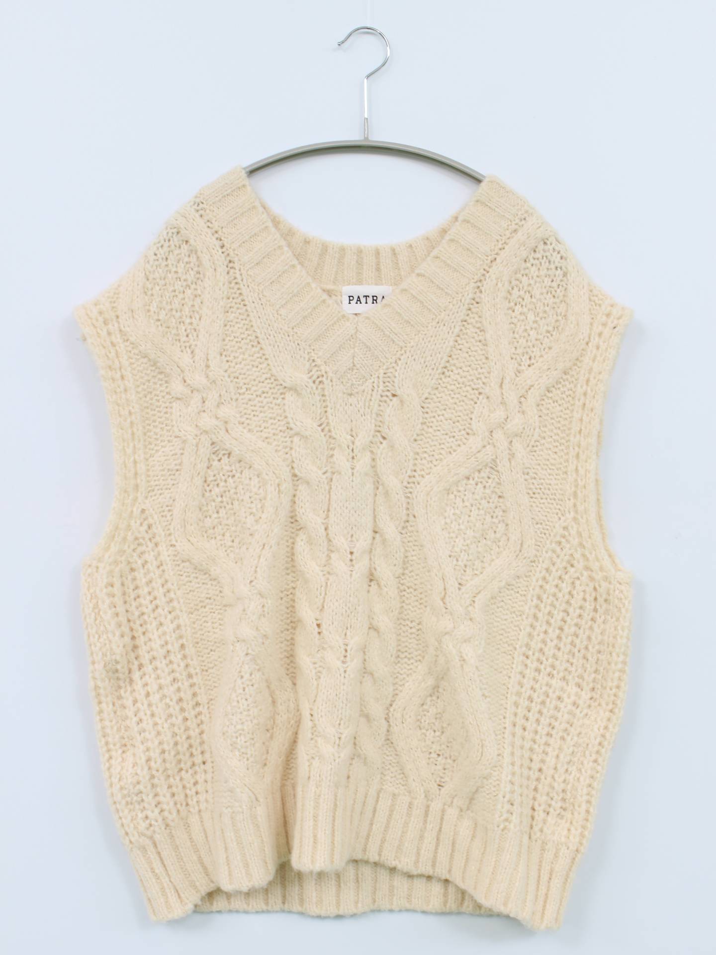 patra/ベスト/トップス/アイボリー
