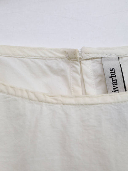 stradivarius/シャツ/ブラウス/トップス/ホワイト/EUR M/USA M/MEX 28