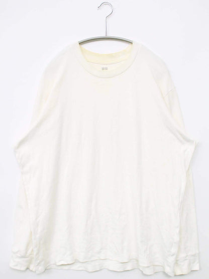 UNIQLO/ユニクロ/Tシャツ/カットソー/トップス/ホワイト/XL