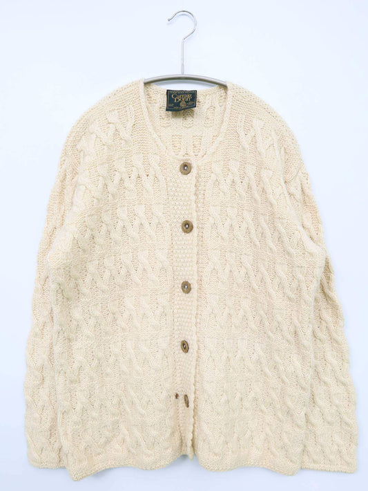 Carraig Donn/カーディガン/ボレロ/トップス/アイボリー/M