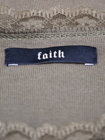 faith/タンクトップ/トップス/カーキ/F