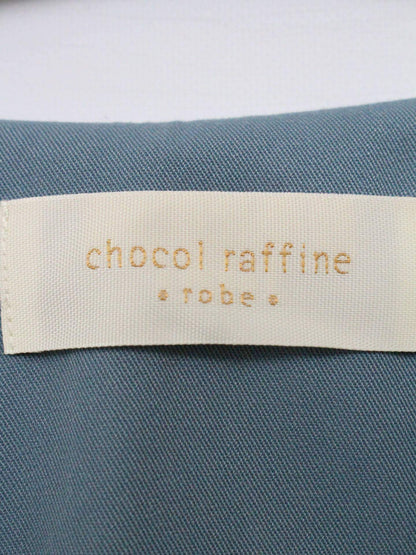 chocol raffine/シャツワンピース/ワンピース/ドレス/スカイブルー/F