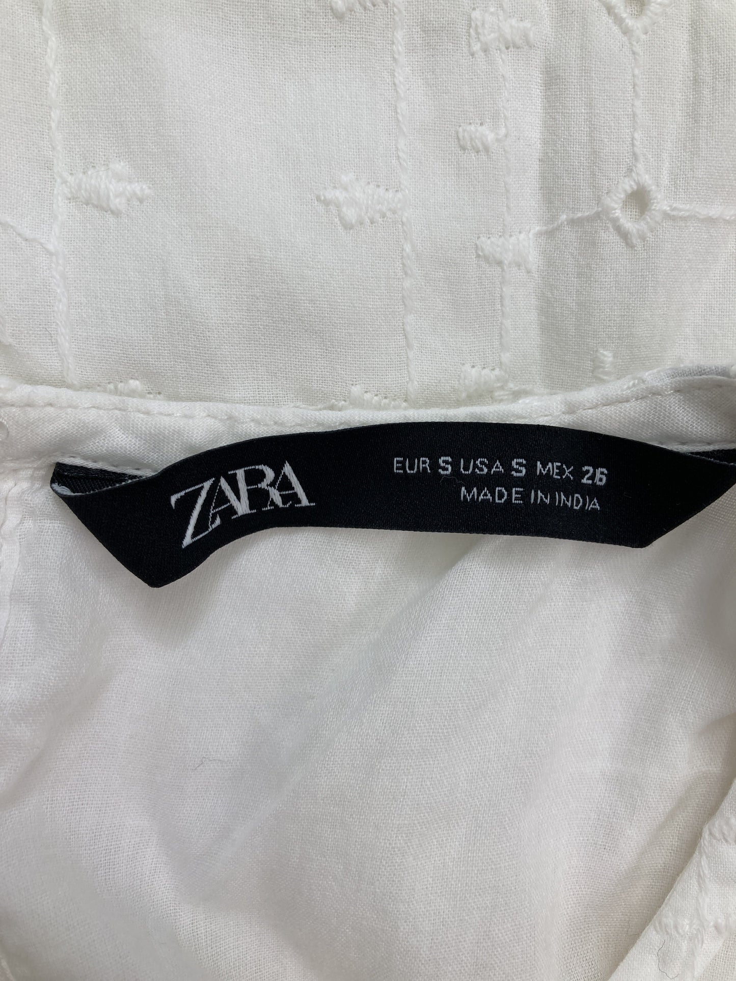 ZARA/ザラ/ワンピース/ワンピース/ドレス/ホワイト/S
