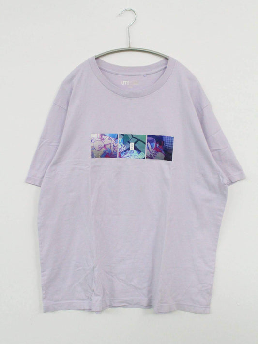 UNIQLO/ユニクロ/Tシャツ/カットソー/トップス/パープル/XXL