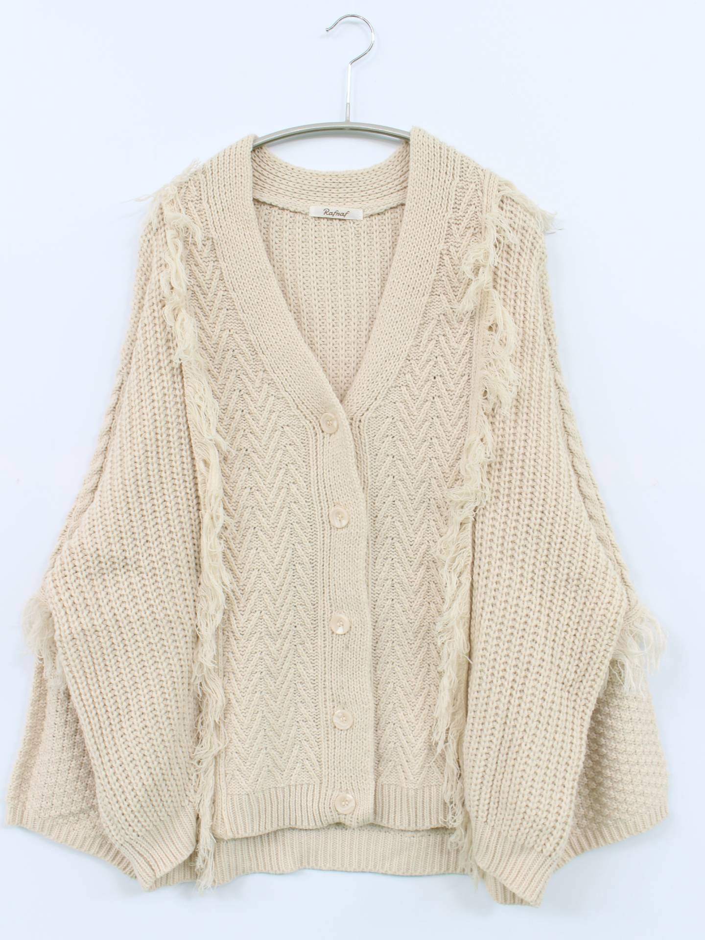 Rafraf/カーディガン/ボレロ/トップス/ベージュ/M