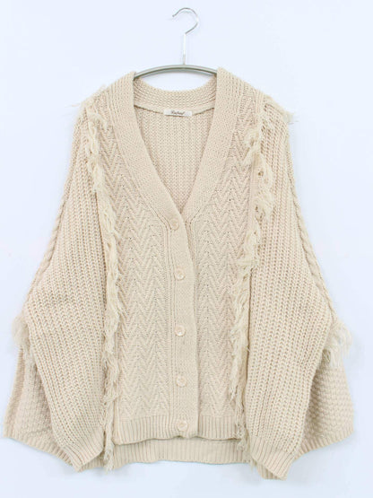 Rafraf/カーディガン/ボレロ/トップス/ベージュ/M