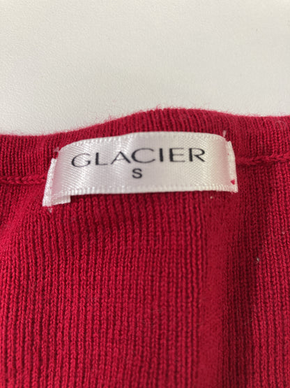 GLACIER/グラシア/ニット/セーター/トップス/レッド/S