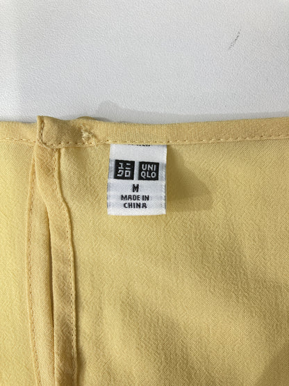 UNIQLO/ユニクロ/ワンピース/ワンピース/ドレス/イエロー/M