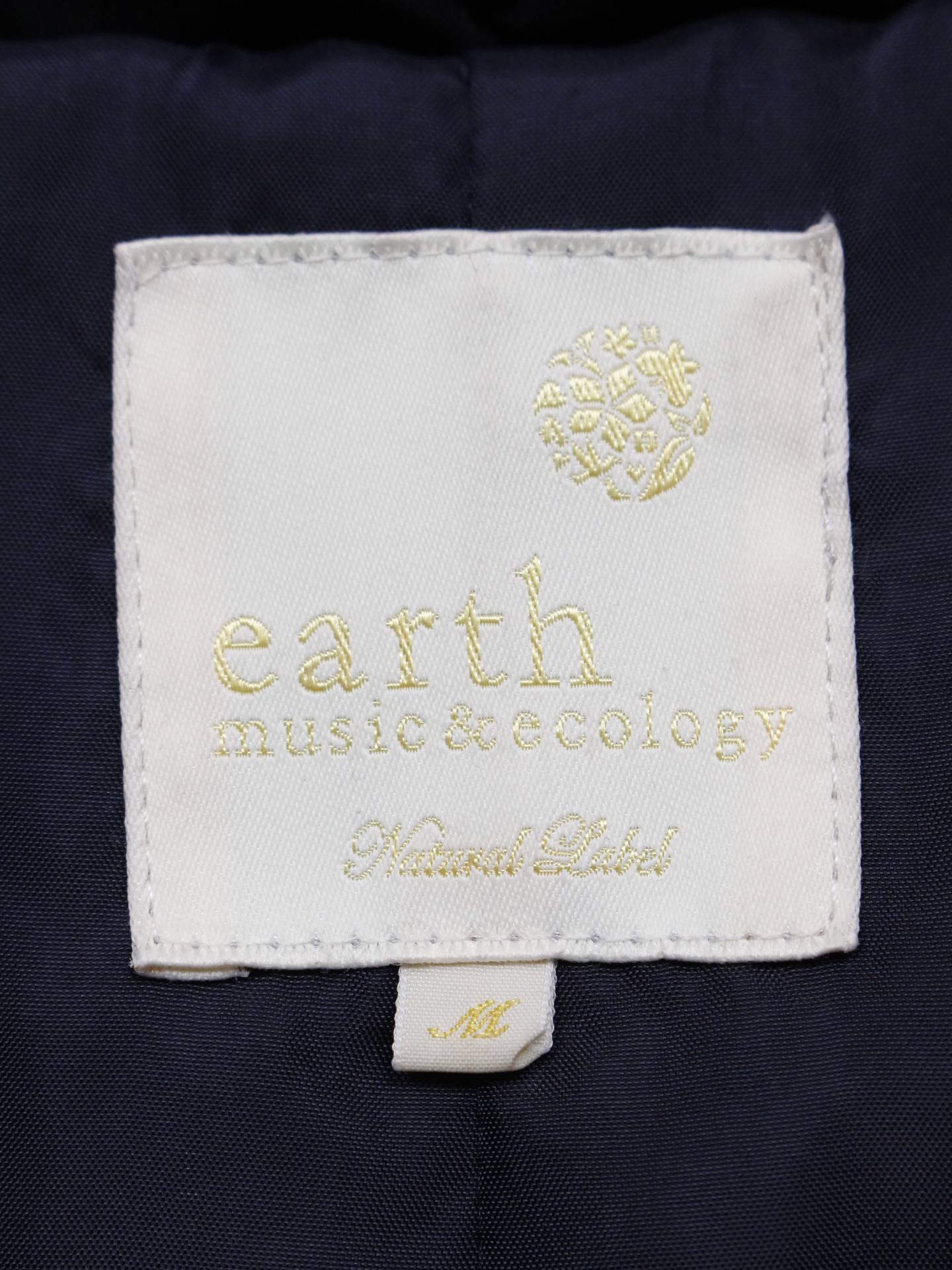 earth music&ecology/アースミュージックアンドエコロジー/ダウンジャケット/コート/ジャケット/アウター/ブラック/M