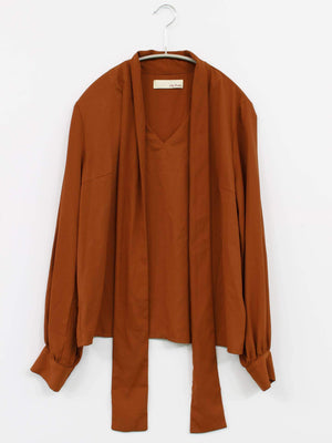 Lily brown/リリーブラウン/シャツ/ブラウス/トップス/ブラウン/F