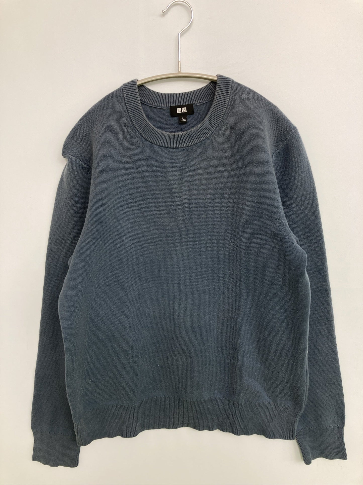 UNIQLO/ユニクロ/ニット/セーター/トップス/ブルー/S