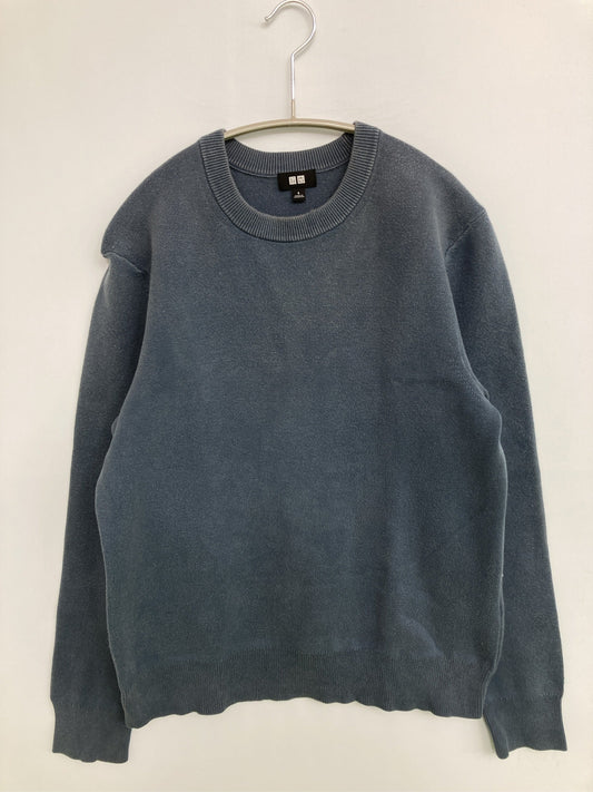 UNIQLO/ユニクロ/ニット/セーター/トップス/ブルー/S