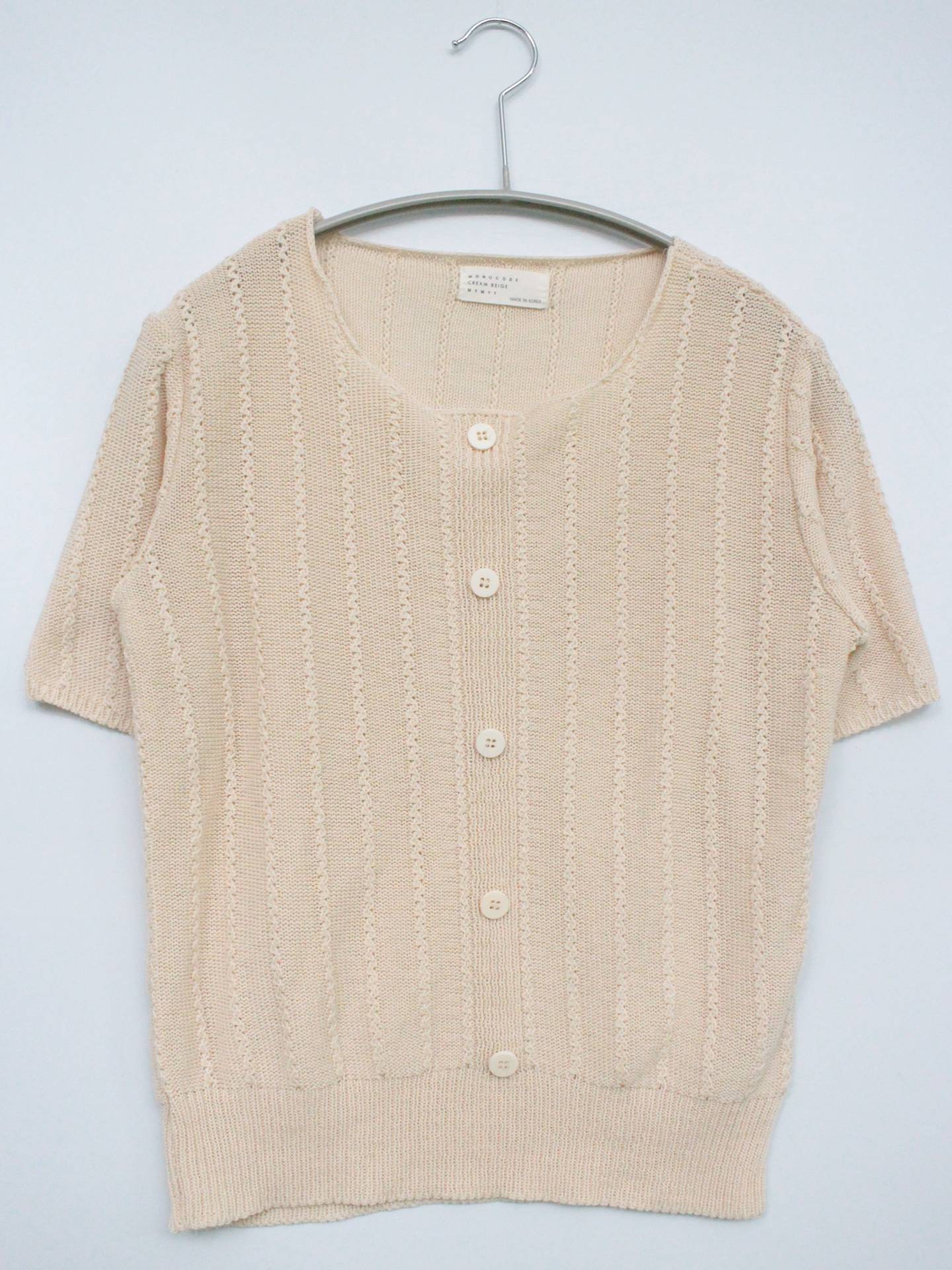 MONOCODE/ニット/セーター/トップス/ベージュ