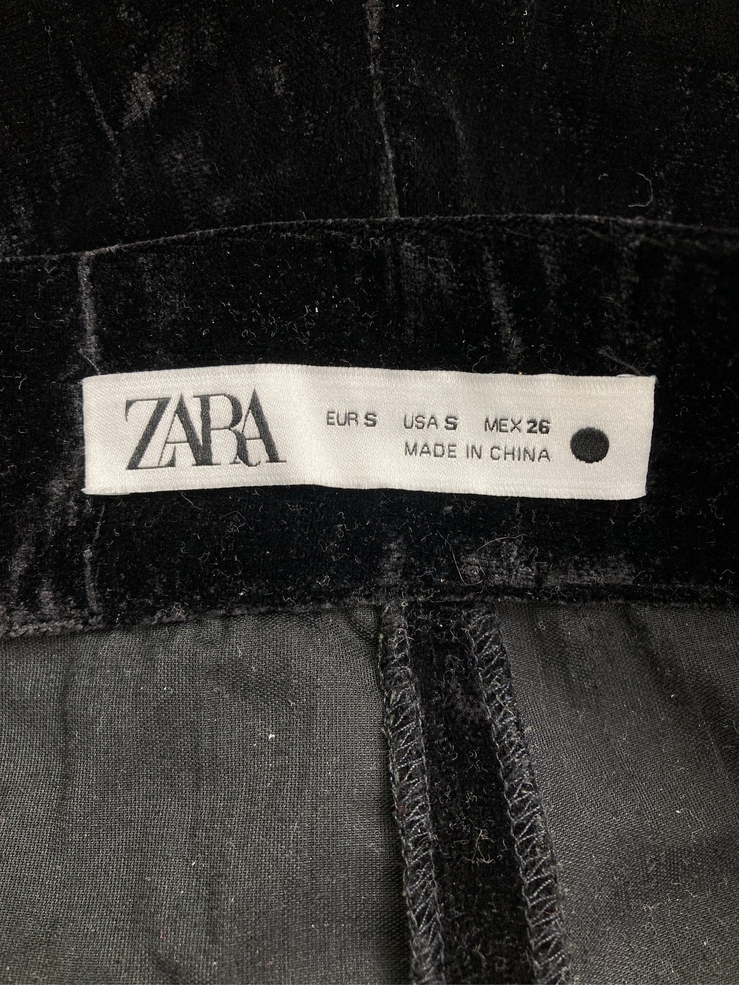 ZARA/ザラ/その他パンツ/パンツ/ブラック/S