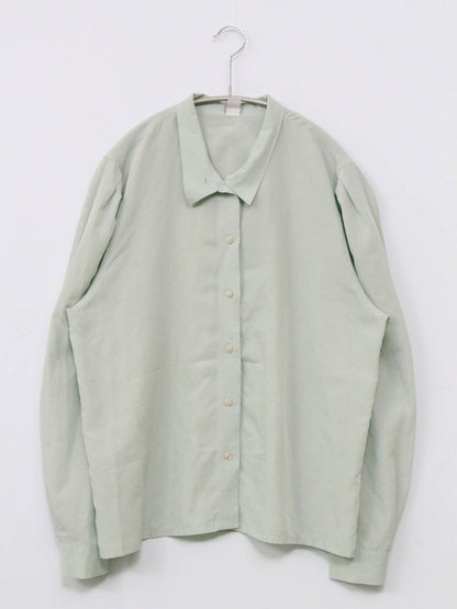 tru blouse/シャツ/ブラウス/トップス/ライトグリーン/40