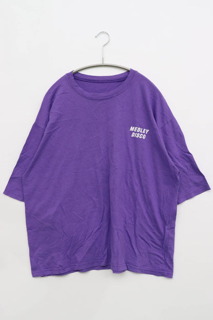 Tシャツ/カットソー/トップス/パープル