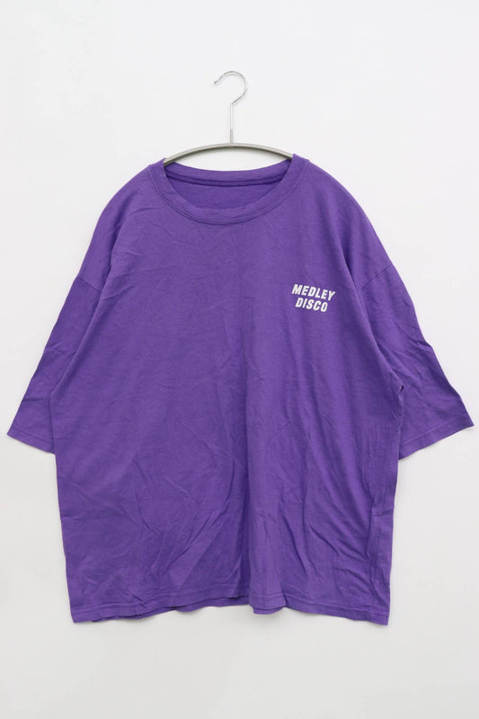 Tシャツ/カットソー/トップス/パープル