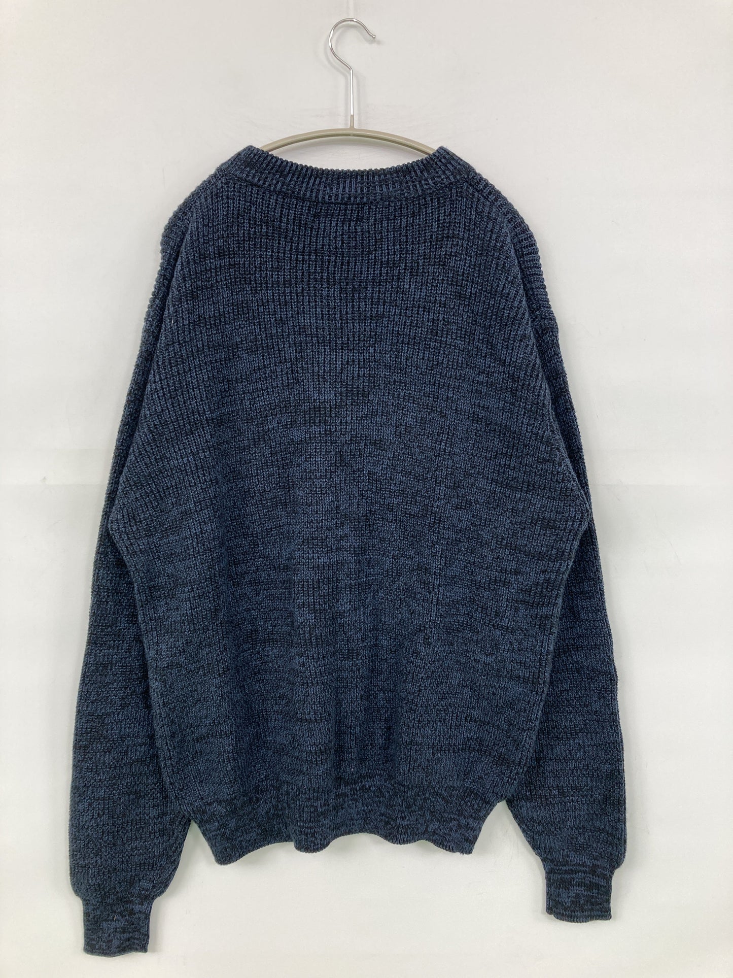 FLATIRON MILLS/ニット/セーター/トップス/ネイビー/XL