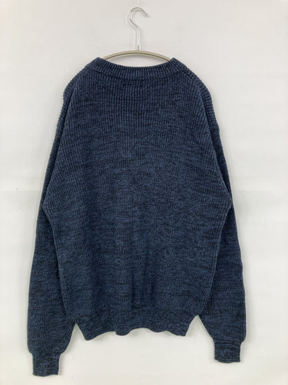 FLATIRON MILLS/ニット/セーター/トップス/ネイビー/XL