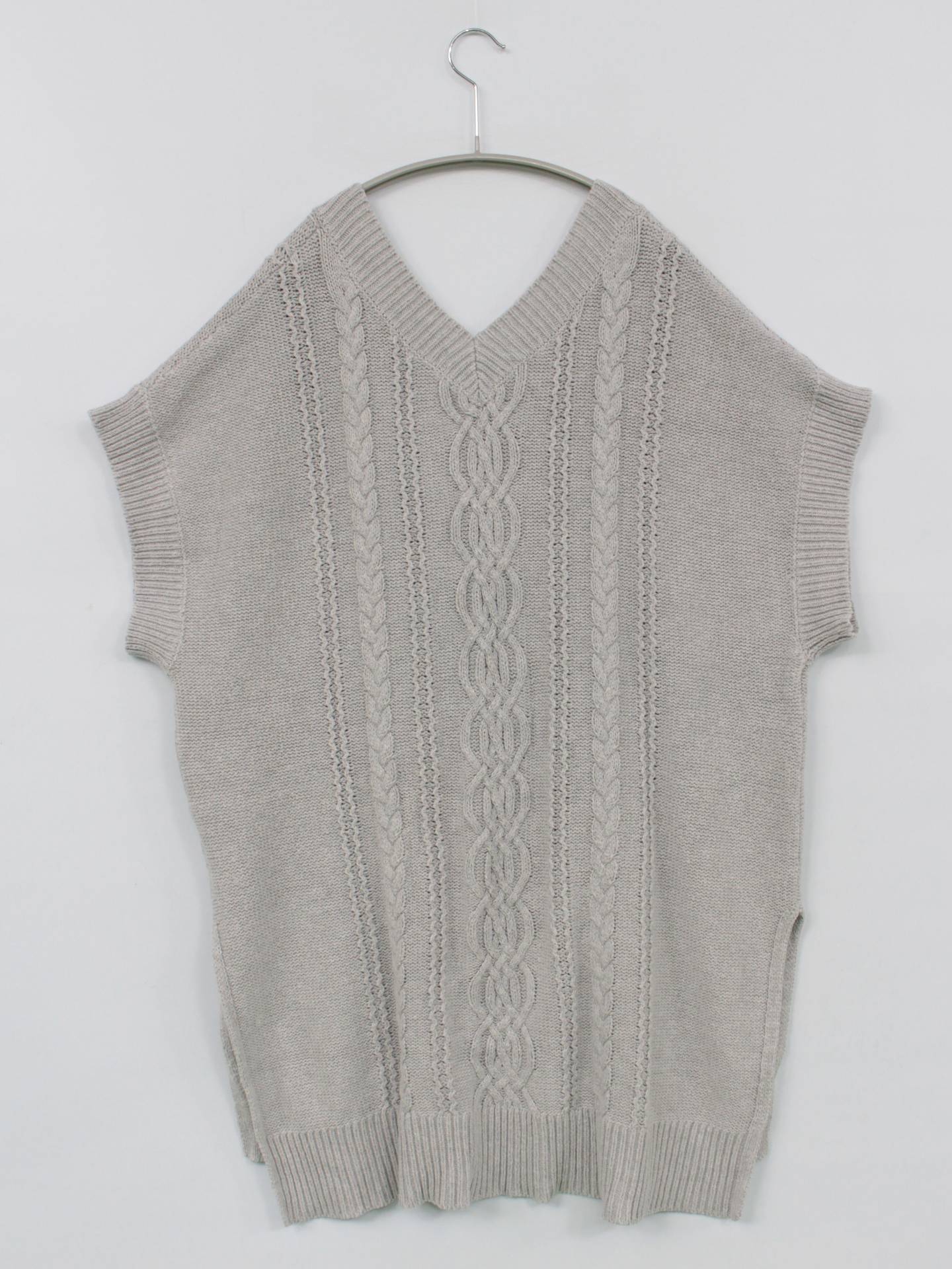 miroir/ベスト/トップス/グレー/38