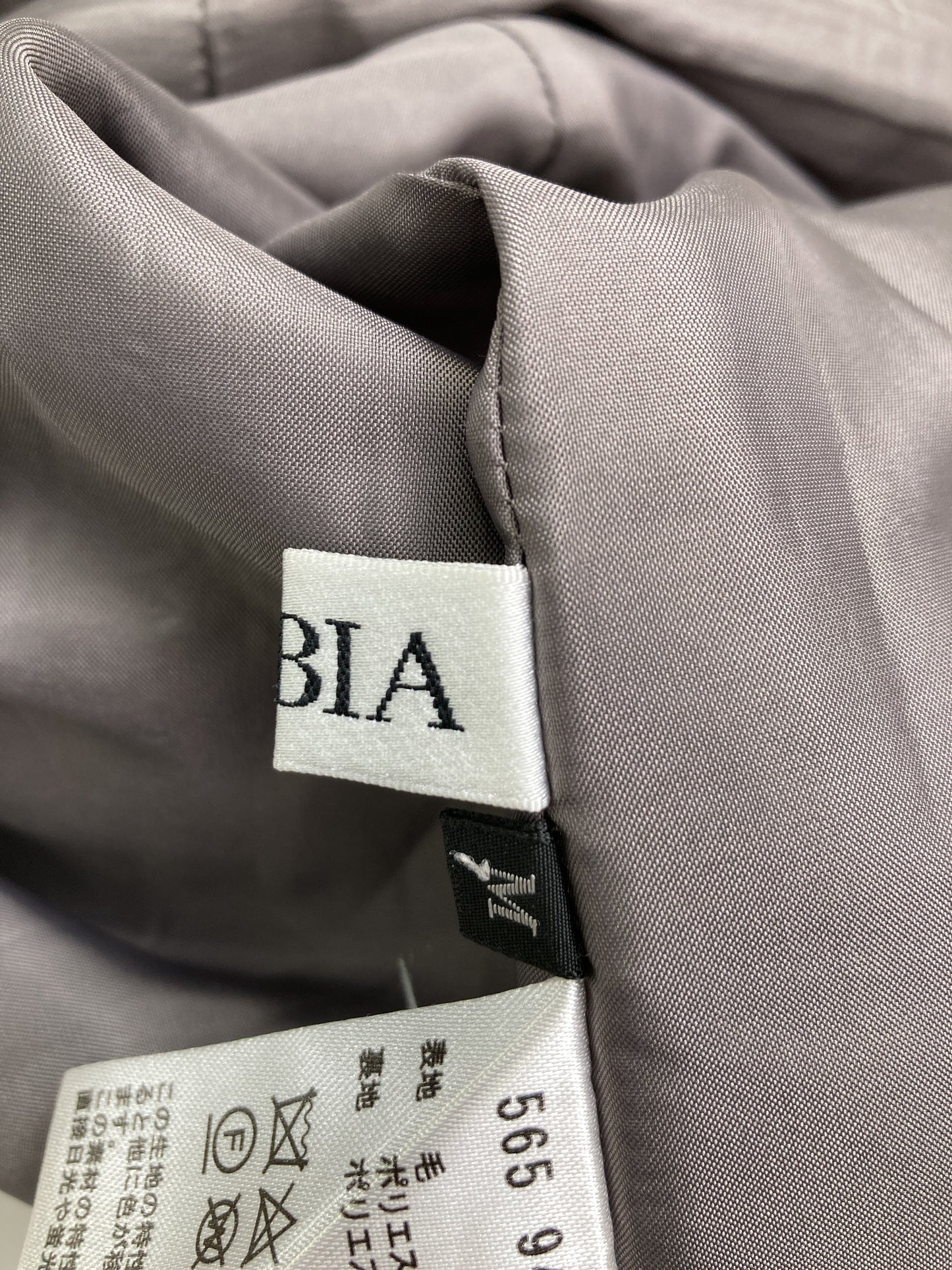 FABIA/チュニック/ワンピース/ドレス/グレー/M