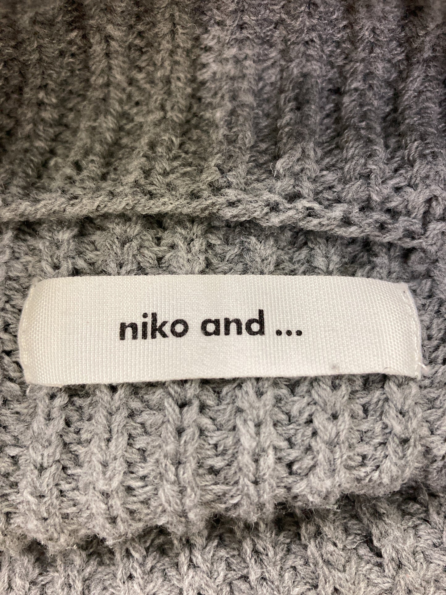 niko and .../ニコアンド/ノースリーブ/トップス/グレー